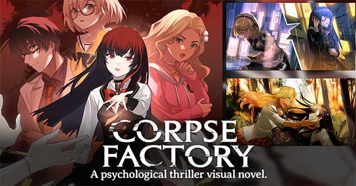 Corpse Factory là game visual novel có cốt truyện rùng rợn