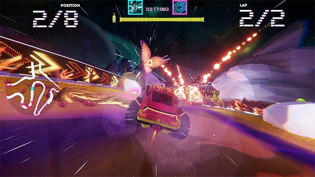 Kết hợp tốc độ và chiến đấu, phá hủy để trở thành nhà vô địch Cosmic Champion