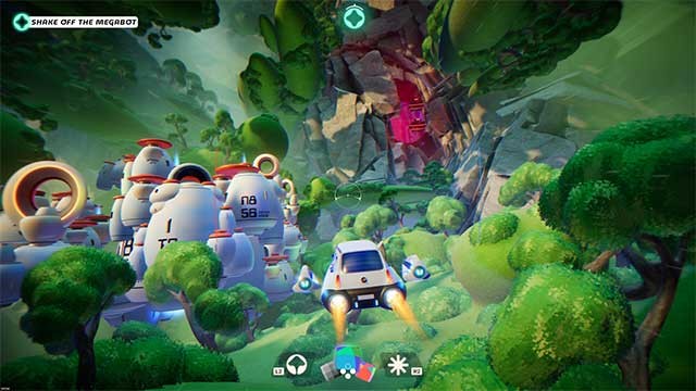 Vũ trụ trong Cosmo Tales được thể hiện sống động với sắc màu rực rỡ