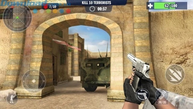 Môi trường chiến đấu chân thực