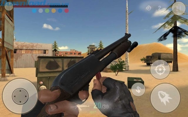 Kho vũ khí đa dạng, từ hạng nhẹ cho tới hạng nặng