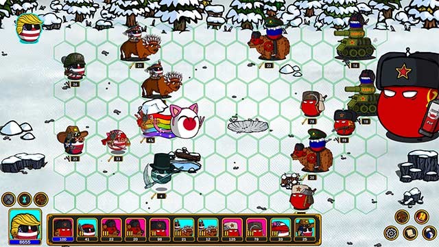 CountryBalls Heroes game hiện đang thử nghiệm chế độ Multiplayer