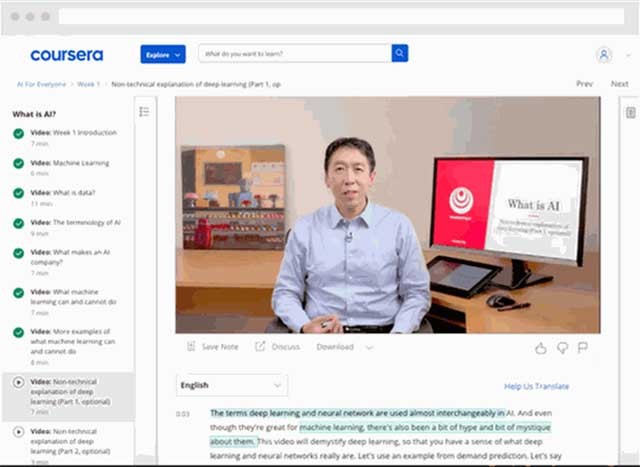 Học các bài giảng theo yêu cầu tùy theo lịch trình của bạn