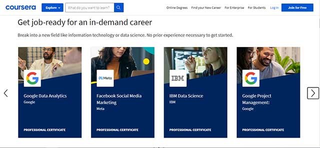 Học hỏi từ các chuyên gia tại hơn 200 trường đại học và công ty hàng đầu