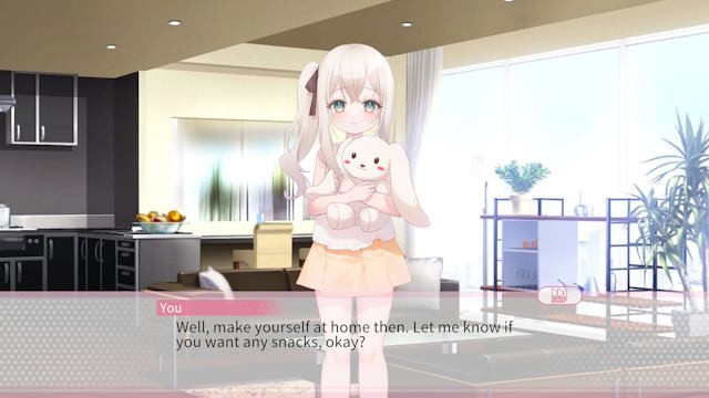 Dành thời gian tương tác với cô em họ nhỏ Honoka