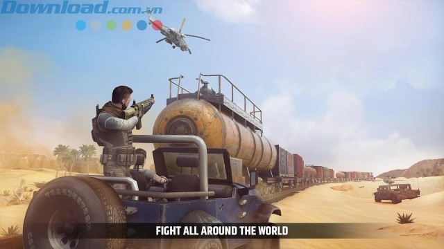 Chiến đấu khắp mọi nơi trên thế giới