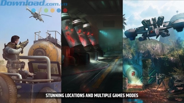 Các chiến trường chiến đấu tuyệt đẹp