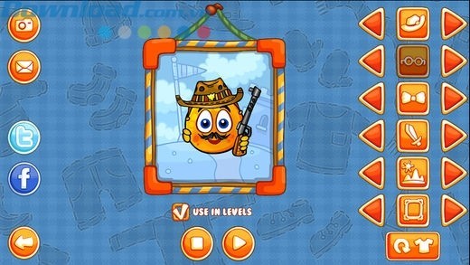 Thay đổi diện mạo cho các quả cam trong phòng thay đồ