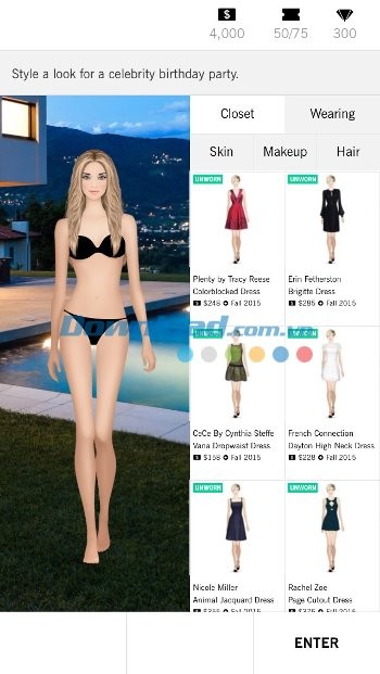 Mix đồ cho người mẫu