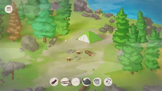 Cozy Campzone là game mô phỏng cắm trại thư giãn và ấm cúng