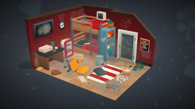 Sử dụng công cụ chuyên dụng để thu gom rác, lau sàn, sắp xếp đồ đạc…