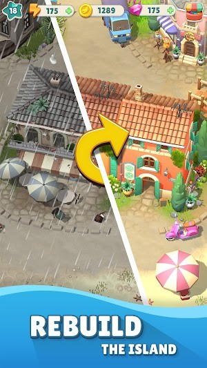 Tái thiết lại hòn đảo xinh đẹp ở Địa Trung Hải