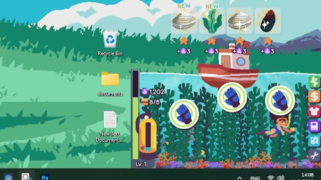 Thợ lặn sẽ tự động lặn và thu thập sinh vật biển