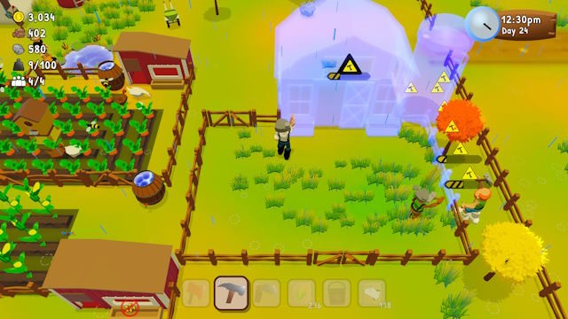 Xây dựng các công trình mới để phát triển trang trại