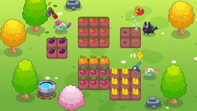 Cùng thú cưng trồng trọt và chăn nuôi trên mảnh đất xinh xắn