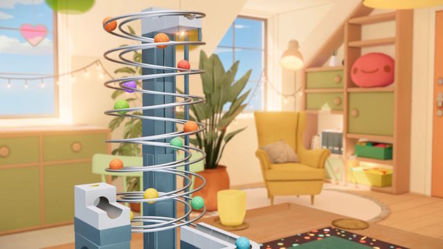 Xây dựng các đường đua bi sáng tạo và đẹp mắt