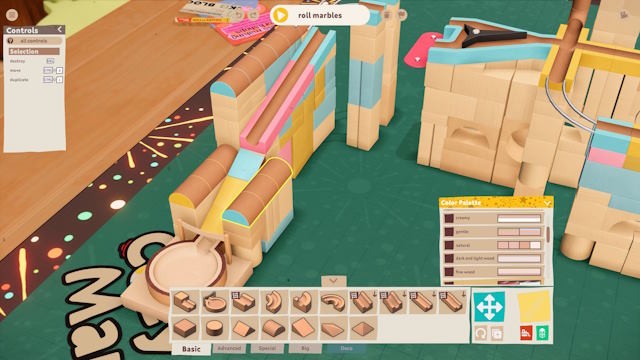 Tự do sáng tạo với các công cụ trực quan và linh kiện đa dạng