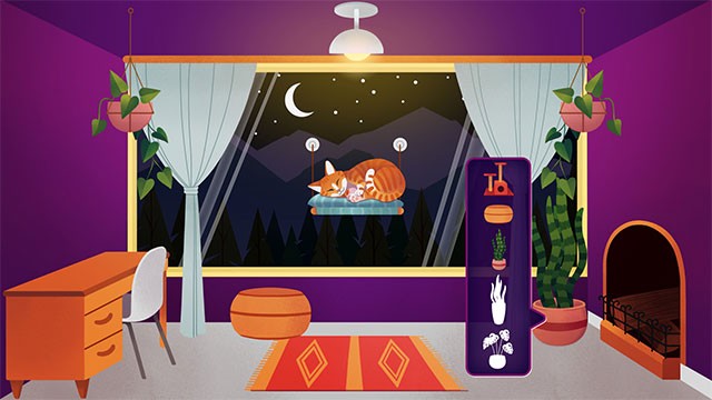 Cozy Room là căn hộ ảo thư giãn để bạn làm việc và học tập hiệu quả hơn