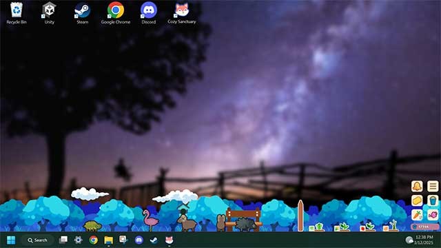 Chăm sóc những sinh vật đáng yêu sống ở phía dưới màn hình