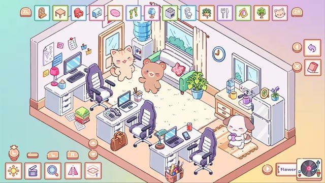 Mời các loài động vật dễ thương sinh hoạt trong phòng