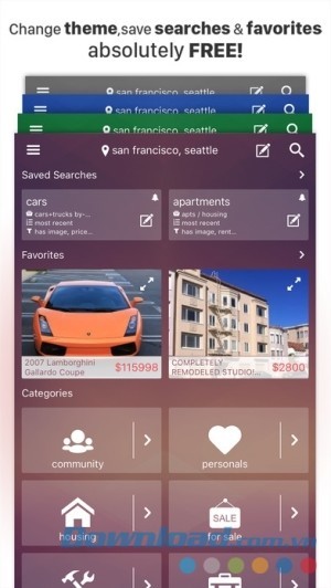 CPlus for Craigslist cho iOS ứng dụng rao vặt