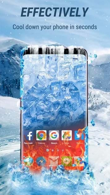 Làm mát điện thoại bằng CPU Cooler