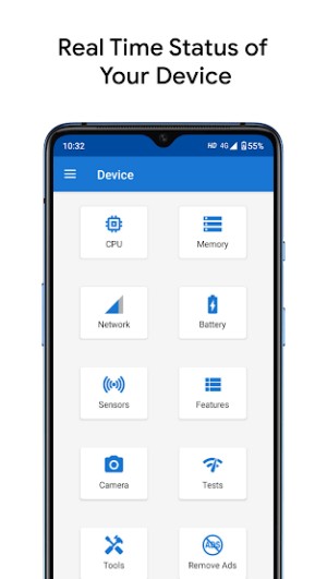 Xem trạng thái thiết bị thời gian thực
