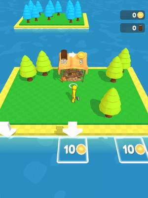 Craft Island là trò chơi xây dựng đảo thú vị