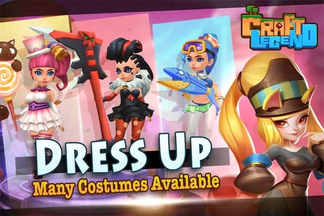 Tùy chỉnh nhân vật của bạn trong với vô số bộ trang phục cực kỳ độc đáo và cá tính