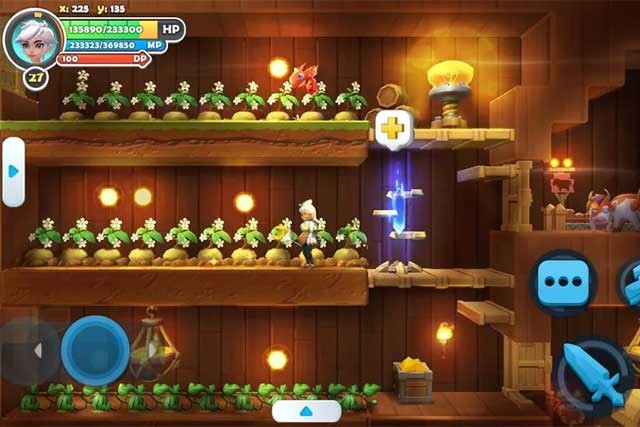 Game Craft Legend cho Android sở hữu hệ thống đồ họa đẹp mắt và nhiều hoạt động đa dạng