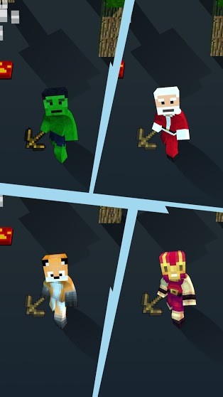 Tùy chỉnh skin cho nhân vật