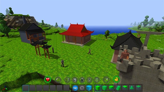 Craftica là game sinh tồn trong thế giới sandbox linh hoạt