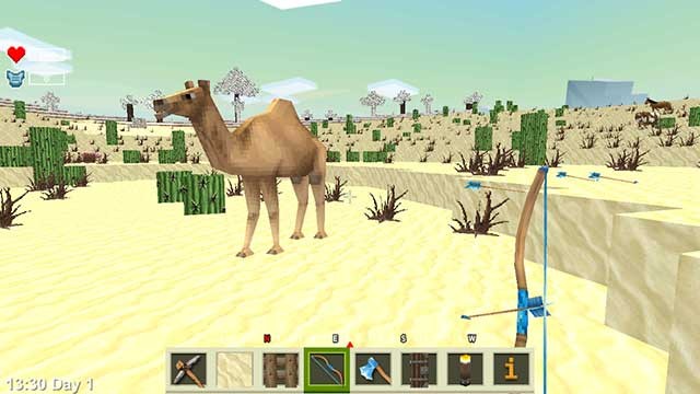 Xây dựng và sinh tồn trong thế giới khối vuông Crafting Dead: Pocket Edition