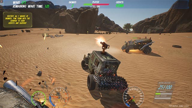 Đua xe chiến đấu đậm chất chiến lược với Crash and Conquer