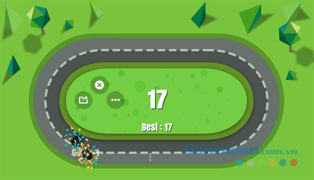 Thua cuộc khi để 2 xe đâm nhau