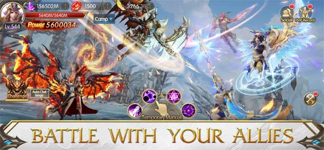 Đoàn kết với đồng minh và cùng nhau chiến đấu trong các cuộc chiến đậm chất hành động