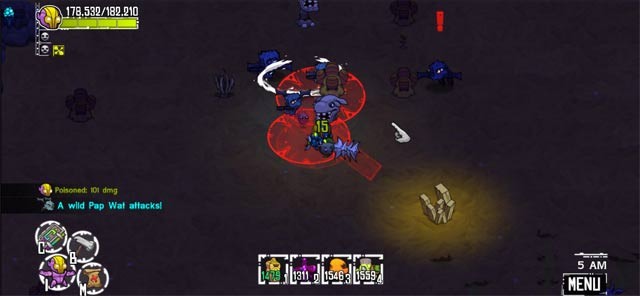 Chiến đấu với nhiều sinh vật nguy hiểm