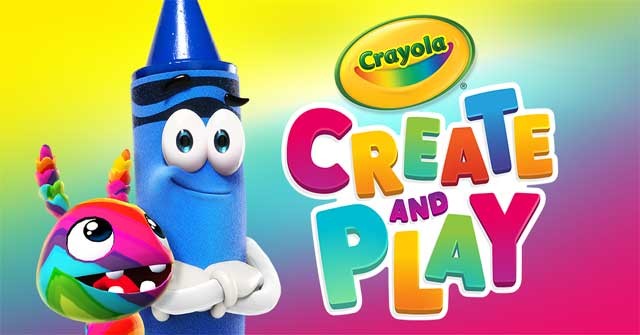 Crayola Create and Play là game tô màu sáng tạo được thiết kế dành riêng cho trẻ em