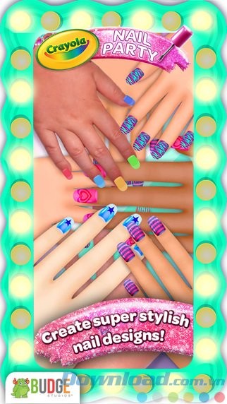 Game làm móng cho bé