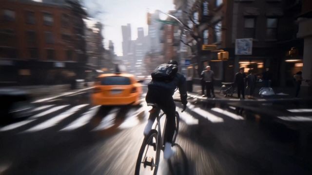Crazy Bike là game mô phỏng đạp xe giao hàng khắp New York sôi động