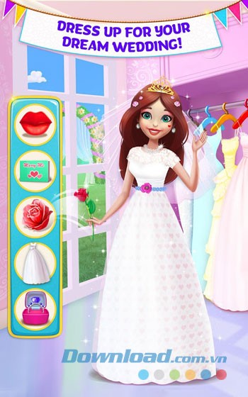 Thiết kế váy cưới lộng lẫy cho Emily