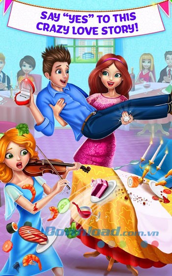 Chấp nhận lời cầu hôn trong ngày trọng đại