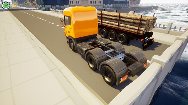 Chọn 1 trong 5 loại xe tải, xe đầu kéo khác nhau mà Crazy Truck game cung cấp