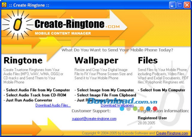 Create Ringtone
