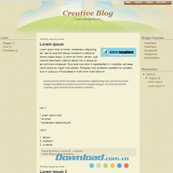Creative Blog
