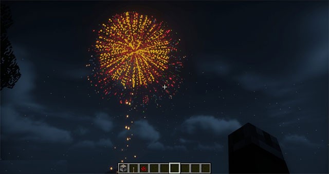 Mod bắn pháo hoa ngẫu nhiên với kiểu dáng phong phú, rực rỡ