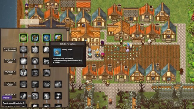 Xây dựng nhà, chăm sóc trang trại và trang trí ngôi làng