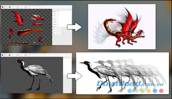 Creature cho Mac phần mềm thiết kế hoạt hình chuyên nghiệp