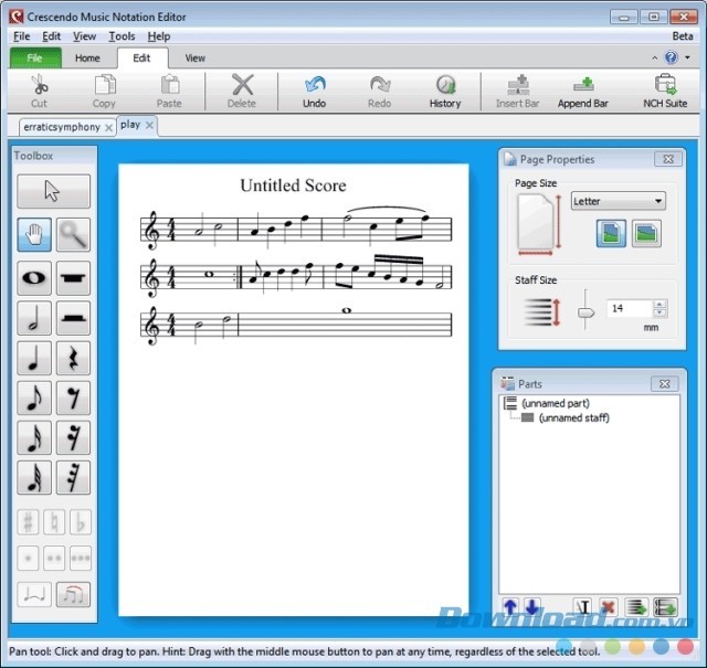 Phần mềm soạn nhạc độc đáo cho máy tính