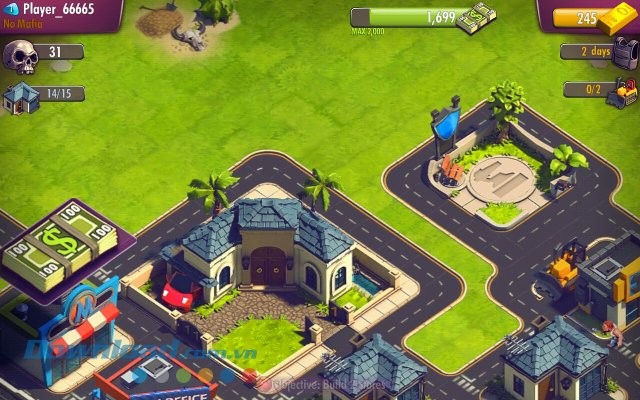 Giao diện game Crime Coast: Mafia Wars